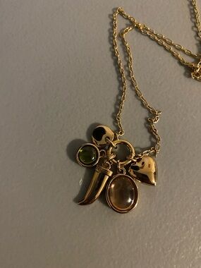 Madewell Charm Cluster Necklace